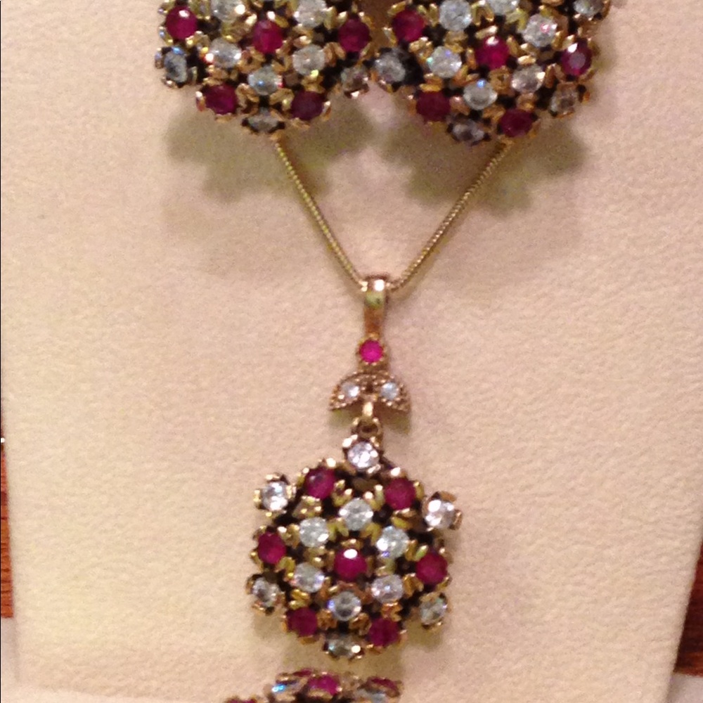 Turkish ruby set $55 - Picture 2 of 3
